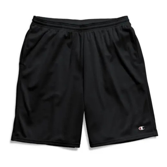 Champion Mesh Basketball Shorts Men's Black 8" inseam Athletic size XXL * MS35 - Picture 3 of 4